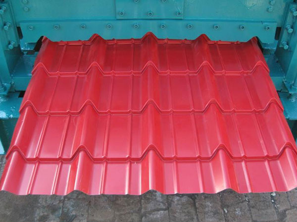 820型彩钢琉璃瓦机